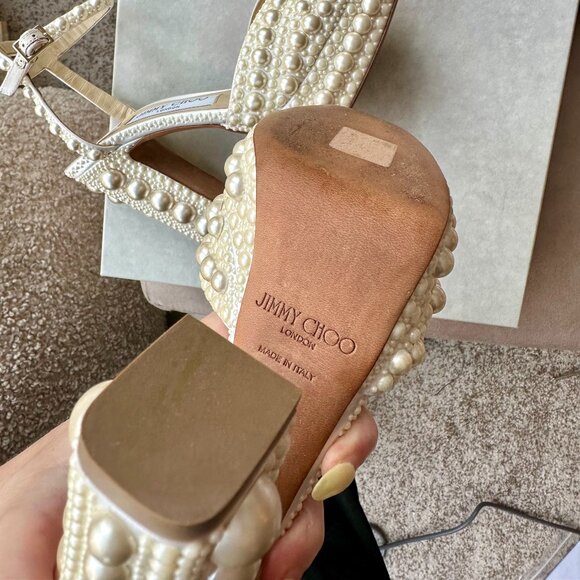 Jimmy Choo Sacaria Platform 120 in Size 34 - Picture 16 of 16